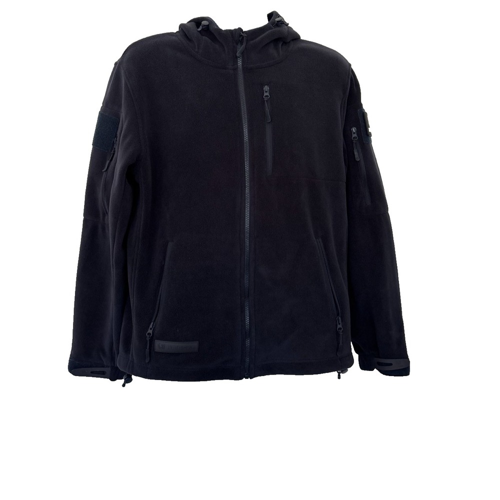 BAERSkin Tactical Hoodie 4.0 Medium Navy Fleece Full Zip Military Gorp Utility